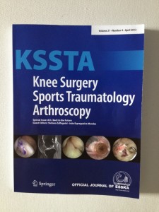 Knee Surgery Sports Traumatology Arthroscopy, Springer, Official Journal of ESSKA